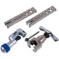 Flaring Tool Kit LEETO LTT-808-MIS (inch-metric) D pipe=1/4” – 3/4” (6-19mm) + Pipe Cutter