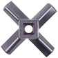 Meat Grinder Cross Knife Moulinex MS-651329 D=61mm s=9mm Hole=9x9mm