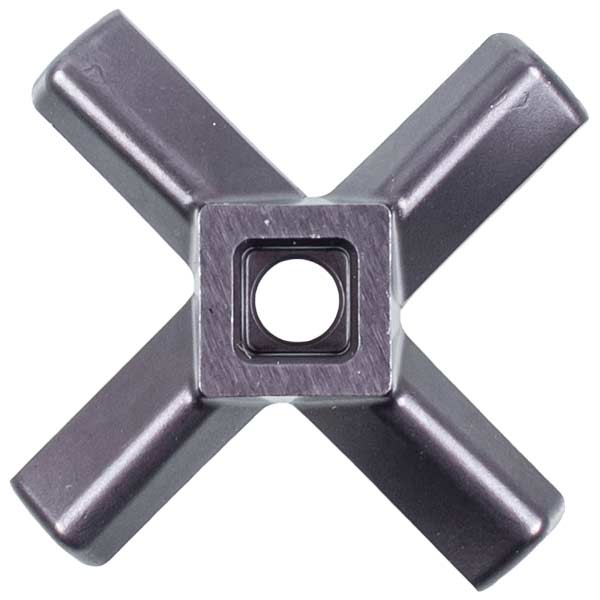 Meat Grinder Cross Knife Moulinex MS-651329 D=61mm s=9mm Hole=9x9mm