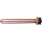 Water Heater Heating Element With Thermostat 2000W (copper) L=265mm flange 54mm 1 tube for sensor