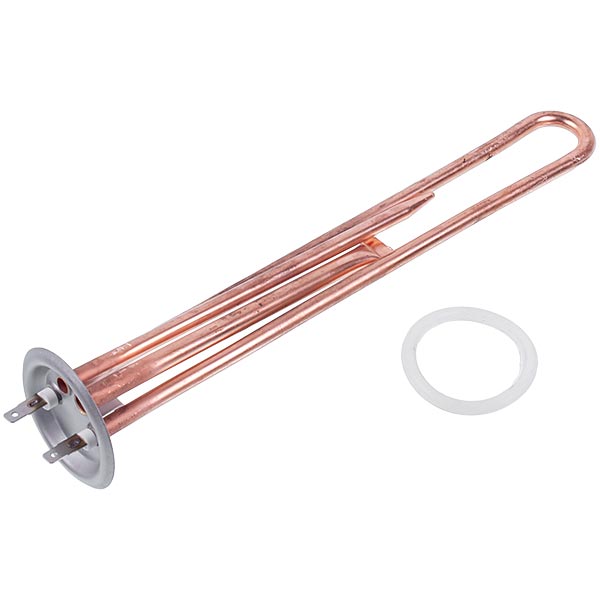 Boiler Heating Element For A Anode BALCIK 1300W (copper), flange 64mm, anode M6, 2 tubes for the sensor