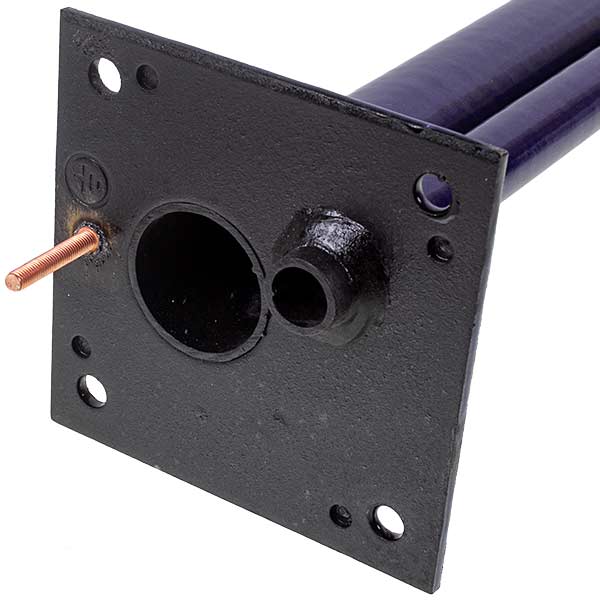 Boiler Flange For Dry Steatite 2000W Ten Drazice 2004005ND D outer=110mm D flask=34mm L=550mm