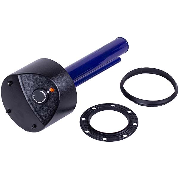 Flange Assembly with Heating Elements and Thermostat Drazice 2110409 TPK 150-8 2200W L=400mm flange 170mm