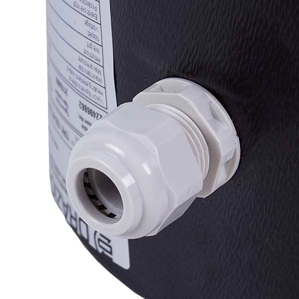 Flange Assembly with Heating Elements and Thermostat Drazice 2110409 TPK 150-8 2200W L=400mm flange 170mm