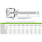 Water Heater Heating Element With Thermostat Drazice 2110357 TJ 6/4“ 4500W L=520mm flange 125mm 1 tube for sensor