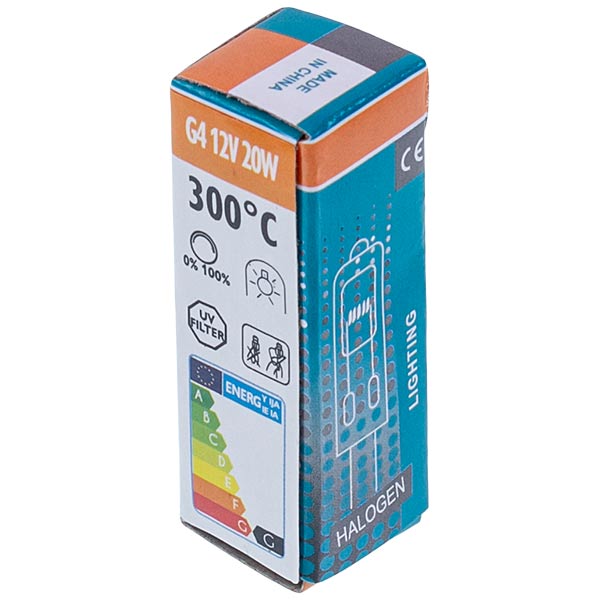 Cooker Hood Lamp 12V 20W G4