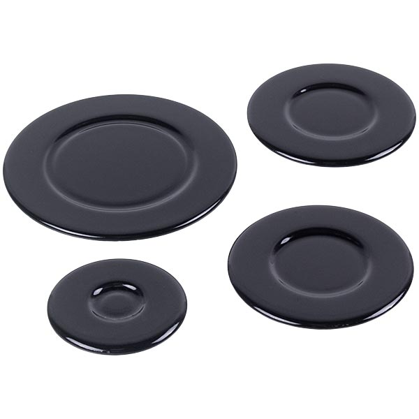 Universal Cooker Burner Caps Set D=100/75/55mm (4pcs)