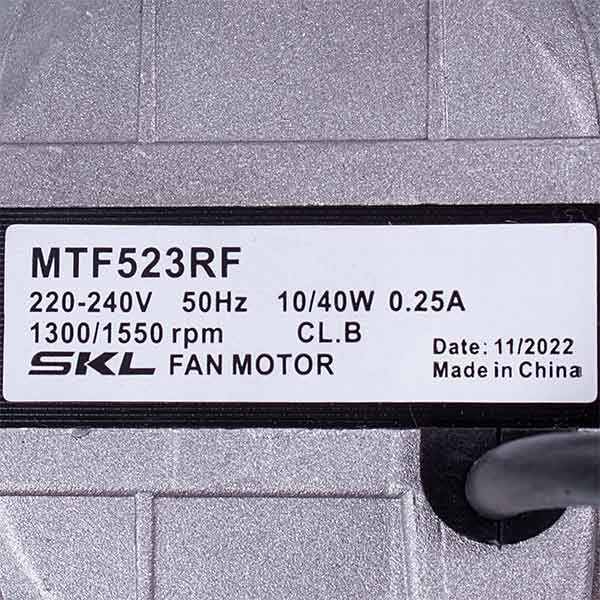 Refrigerator Cooling Fan Motor SKL 10-20/82 TS 10W 220V 0.25A 1300/1550 RPM