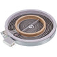 Hob Heating Element Compatible with Whirlpool 481231018895 2100/700W D=210/120mm