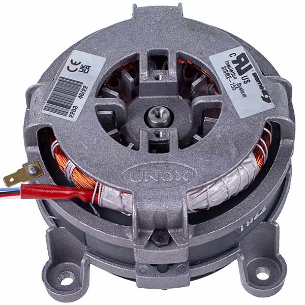 SISME UNOX KVN1130A XBC/XVC Fan Motor 300W 230V D=14mm L=91mm