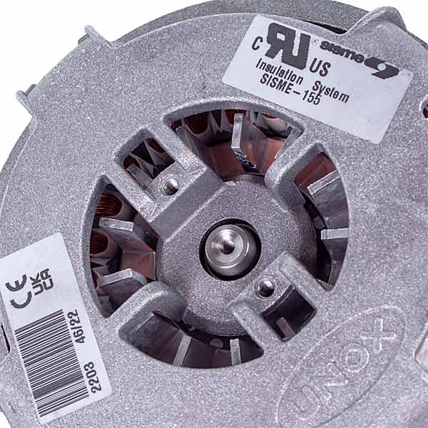 SISME UNOX KVN1130A XBC/XVC Fan Motor 300W 230V D=14mm L=91mm