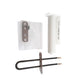 Heating Element UNOX RS1034A 147W 105V B=30mm L=85/175mm flange 78x28mm