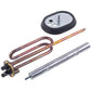 Ariston Kit Water Heater Heating Element 2000W + Flange with Gaskets + Anode (184281, 65108275)