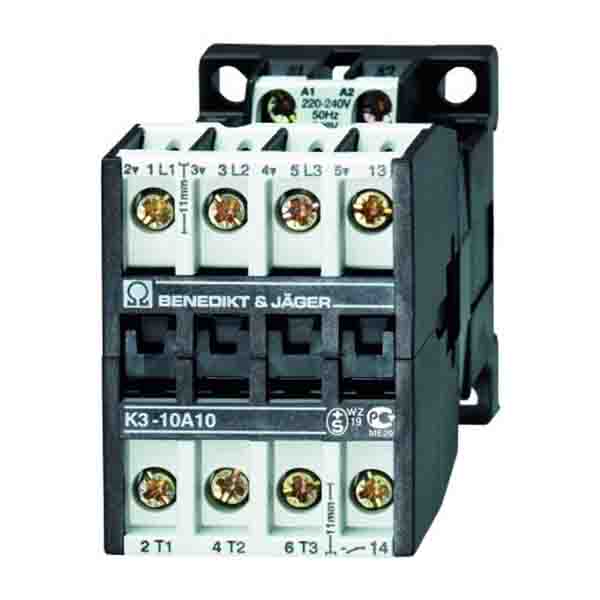 Contactor (magnetic starter) 4-pin B&J K3-10A10 EUR 190 Rational 40.03.684 4kW 400V 10A
