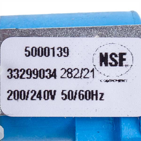 Electromagnetic Valve Rational 50.00.139P 1WAY/180/in 3/4"/out 10.5mm 240V