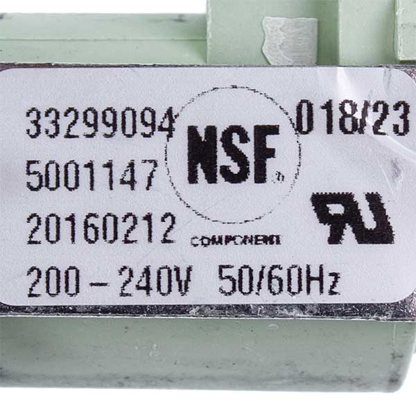 Electromagnetic Valve Rational 50.01.147 1WAY/180/in 3/4"/out 10.5mm 230V