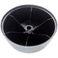 Handle Set Disc Rational 16.02.062P D=70mm D hole=5mm silver