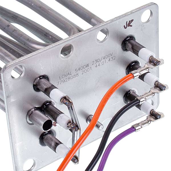 Heating Element with Gasket Rational 87.01.356 5,4kW 230V 130x70mm