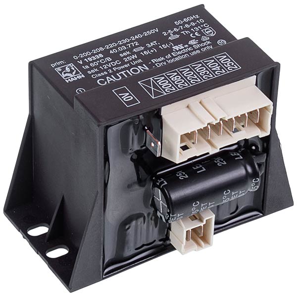 Cooling fan transformer V19338 Rational 40.03.772 200-250V-12V DC(25W)