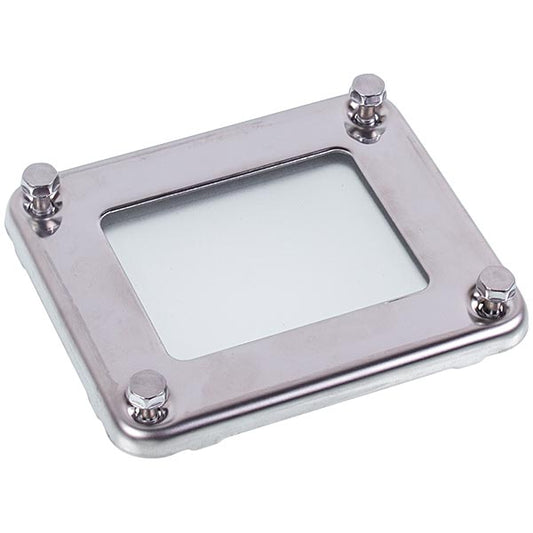 Installation frame with glass and seal Rational 40.00.091S 85x100mm