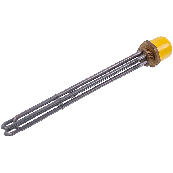Electric Boiler Heating Elements Block Kawai 7,5kW 220-380V (stainless steel), L=355mm nut 1 1/2"