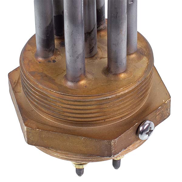 Electric Boiler Heating Elements Block Kawai 12 kW 220-380V L=320mm nut 2''