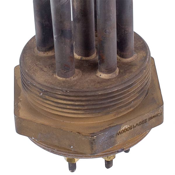 Electric Boiler Heating Elements Block Kawai 15 kW 220-380V L=385mm nut 2''