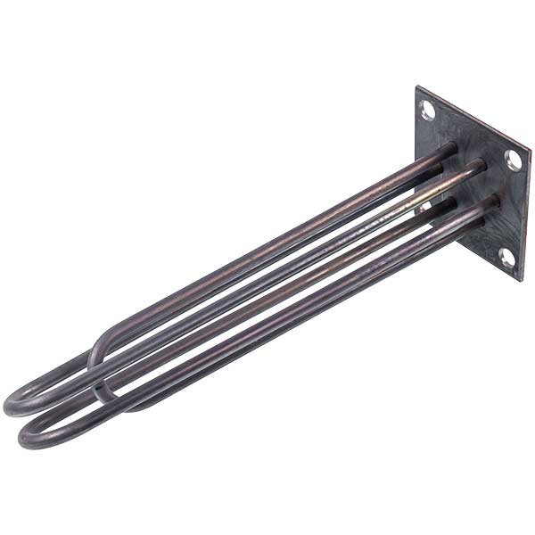 Electric Boiler Heating Elements Block Electron-T 4,5 kW (stainless steel), L=340 mm flange 100x100 mm