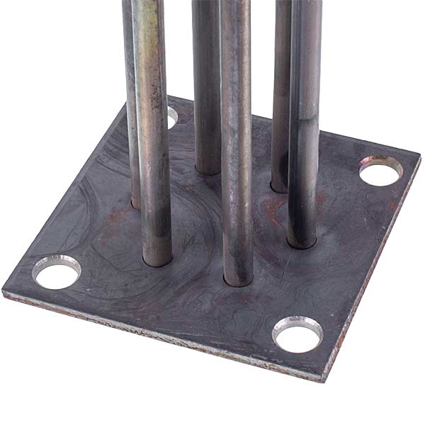 Electric Boiler Heating Elements Block Electron-T 4,5 kW (stainless steel), L=340 mm flange 100x100 mm