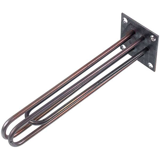 Electric Boiler Heating Elements Block Electron-T 6 kW (stainless steel), L=340 mm flange 100x100 mm