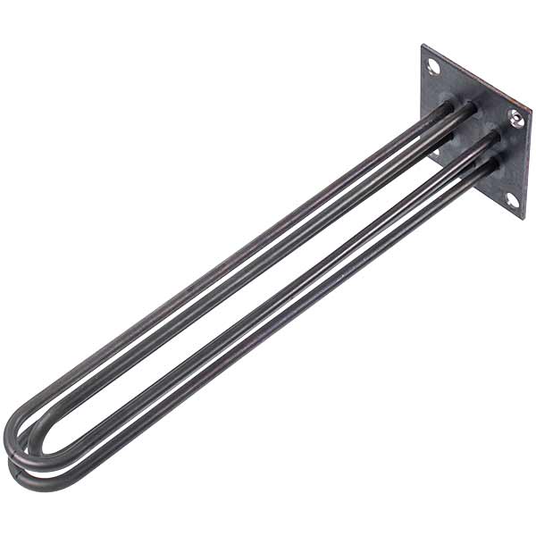 Electric Boiler Heating Elements Block Electron-T 9 kW (stainless steel), L=385 mm flange 100x100 mm