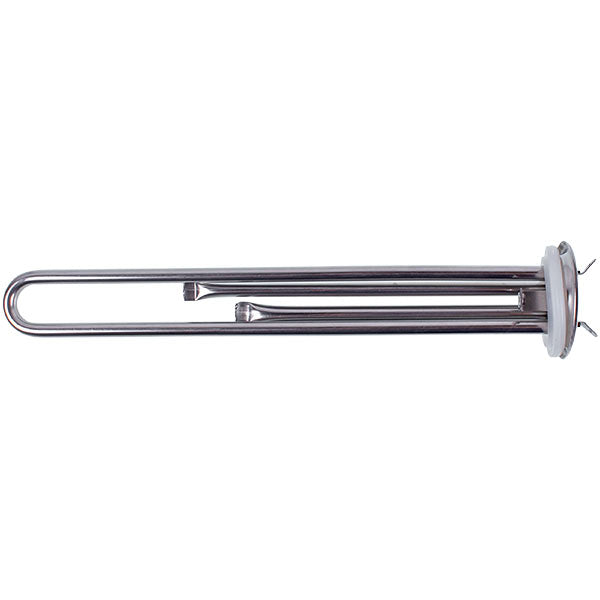 Boiler Heating Element For A Anode EAZIL 1300W L=310mm (stainless stee), flange 64mm, anode M6, 2 tube for the sensor