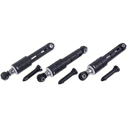 Washing Machine Tank Shock Absorbers Set Compatible with Bosch 00673541 ANSA 80N L=180-265mm Dhole=8/12mm (3 pcs.)