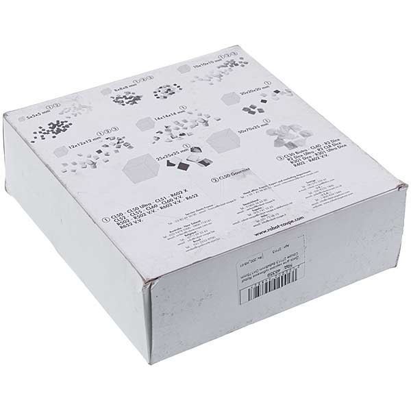 Cubing Set 8x8x8mm Robot Coupe 27113 D Grid=205mm D Slicer=175mm