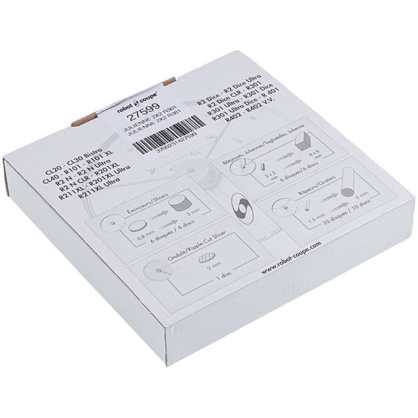 Julienne Cutting Disc 2x2mm Robot Coupe 27599 D=175mm