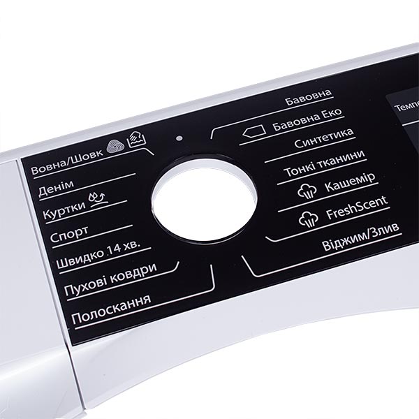 Electrolux 140210085019 Washing Machine Control Panel