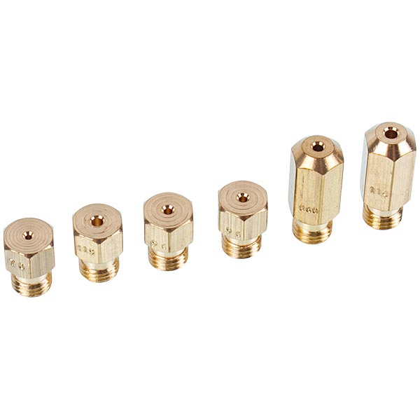 Zanussi 50269253006 Gas Cooker Jet Nozzle Kit (GN) Pack of 6