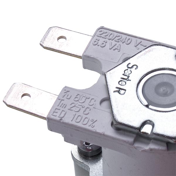 Electromagnetic valve 1WAY/180/in 8mm/out 10mm 220-240V UNOX KEL1251A