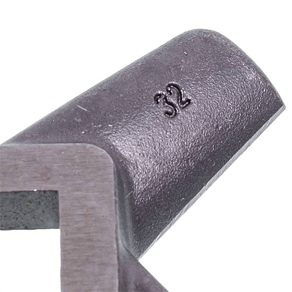 Meat Grinder Knife Lame Italia CF32CARBO D=90mm s=14mm Hole=15x15mm Enterprise 32
