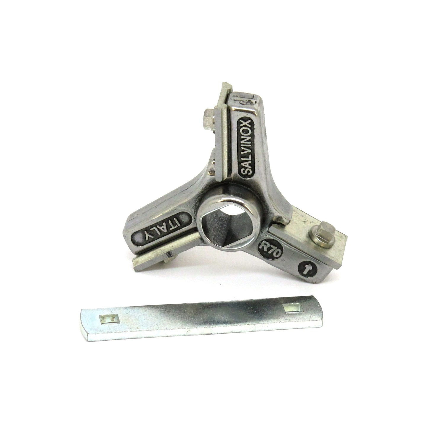 Meat Grinder Blade with interchangeable blades Lame Italia 100020 D=62mm Hole=12.5x9.5mm Unger R70 (CFROX)
