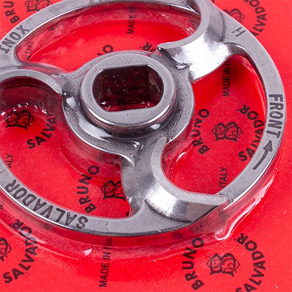 Meat Grinder Circular Knife Lame Italia 100042 Unger H82 (CFHRING) D=74mm s=11mm hole.=16x12mm