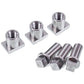 Meat Grinder Knife Blade Attachment Set Screws and Nuts (3 pcs.) Lame Italia 100040 Unger  (CUVITINEW)