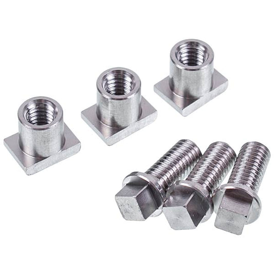 Meat Grinder Knife Blade Attachment Set Screws and Nuts (3 pcs.) Lame Italia 100040 Unger  (CUVITINEW)