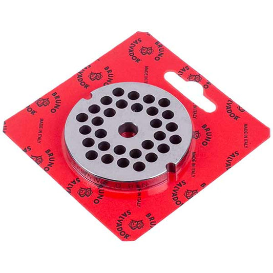 Meat Grinder Plate Disc Lame Italia 102120 6mm D=62mm (with 2 grooves) Enterprise 8 (PF86SM)