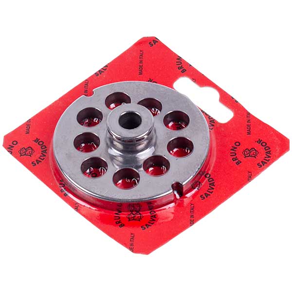 Meat Grinder Grid Lame Italia 100225 12mm D=70mm (with center and 2 slots) Enterpise 12 (PF1212CM)