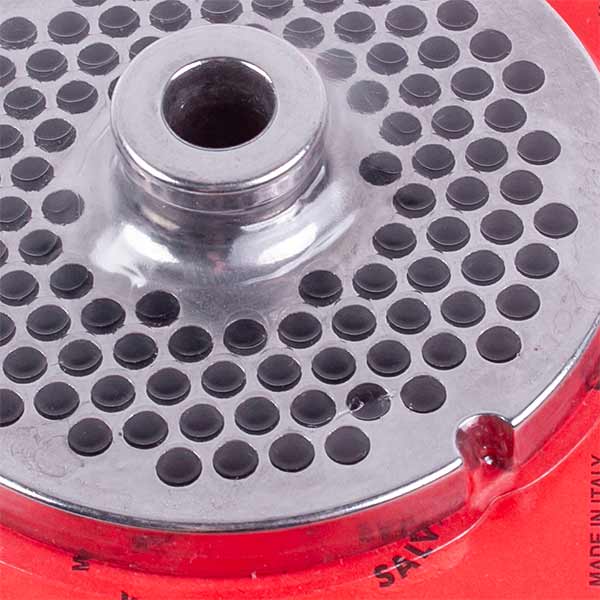 Meat Grinder Grid Lame Italia 100260 4,5mm D=82mm (with center and 2 slots)  Enterpise 22 (PF2245CM)