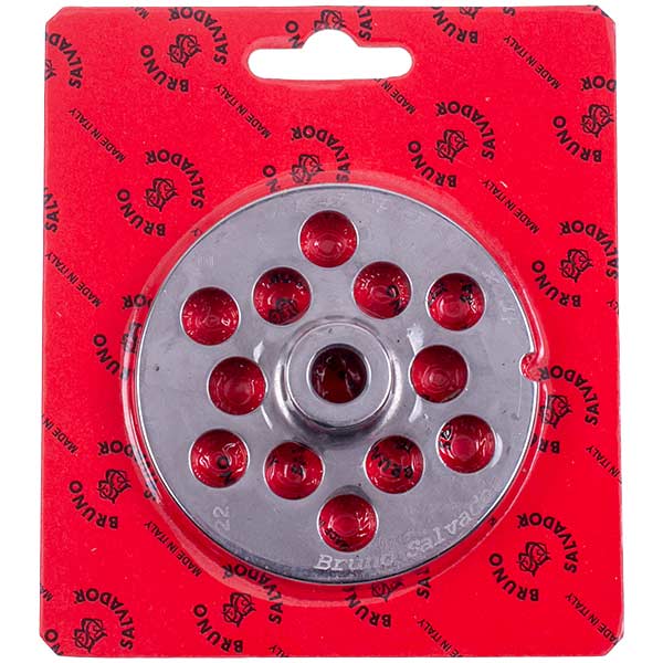 Meat Grinder Grid Lame Italia 100280 12mm D=82mm (with center and slot) Enterpise 22 (PF2212CM)