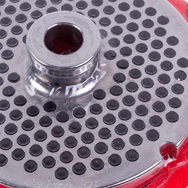 Meat Grinder Grid Lame Italia 100315 4,5mm D=100mm (with center and 2 slots) Enterpise 32 (PF3245CM)