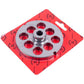 Meat Grinder Grid Lame Italia 100365 20mm D=100mm (with center and 2 slots) Enterpise 32 (PF3220CM)