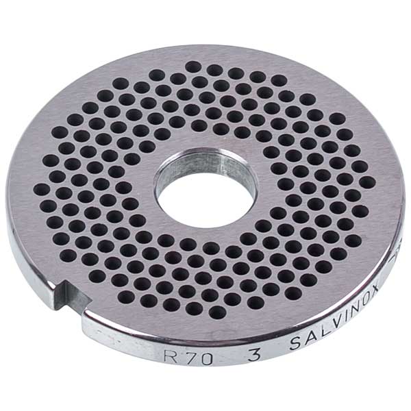 Meat Grinder Grid Lame Italia 100550 3mm D=69,6mm (with a slot) Unger R70 (PRF3)